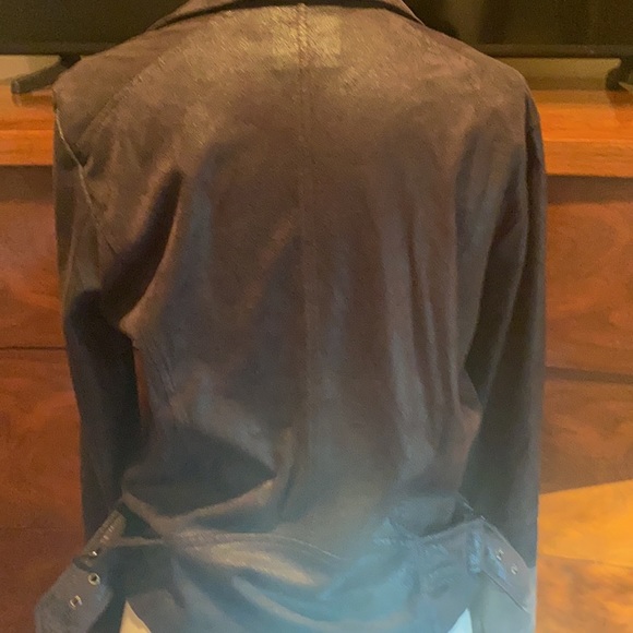 LYSSE super soft suede moto jacket - Picture 4 of 9